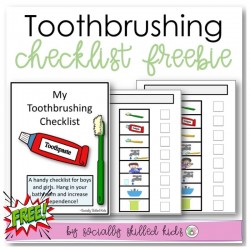 Toothbrushing Checklist | Freebie